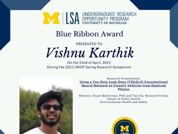 2021 UROP Spring Symposium Blue Ribbon IG 2 